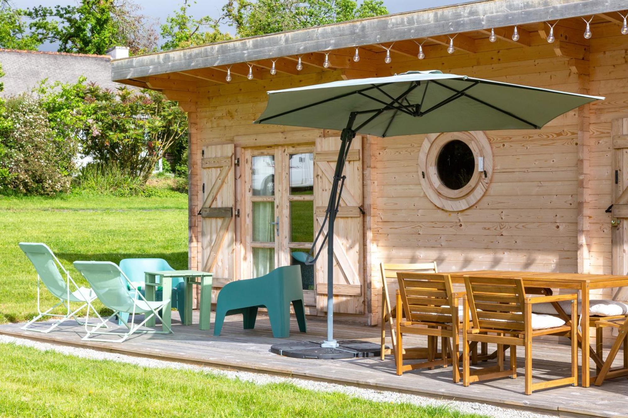 Chalet 4 Pers Landeleau 2Kms Canal 외부 사진