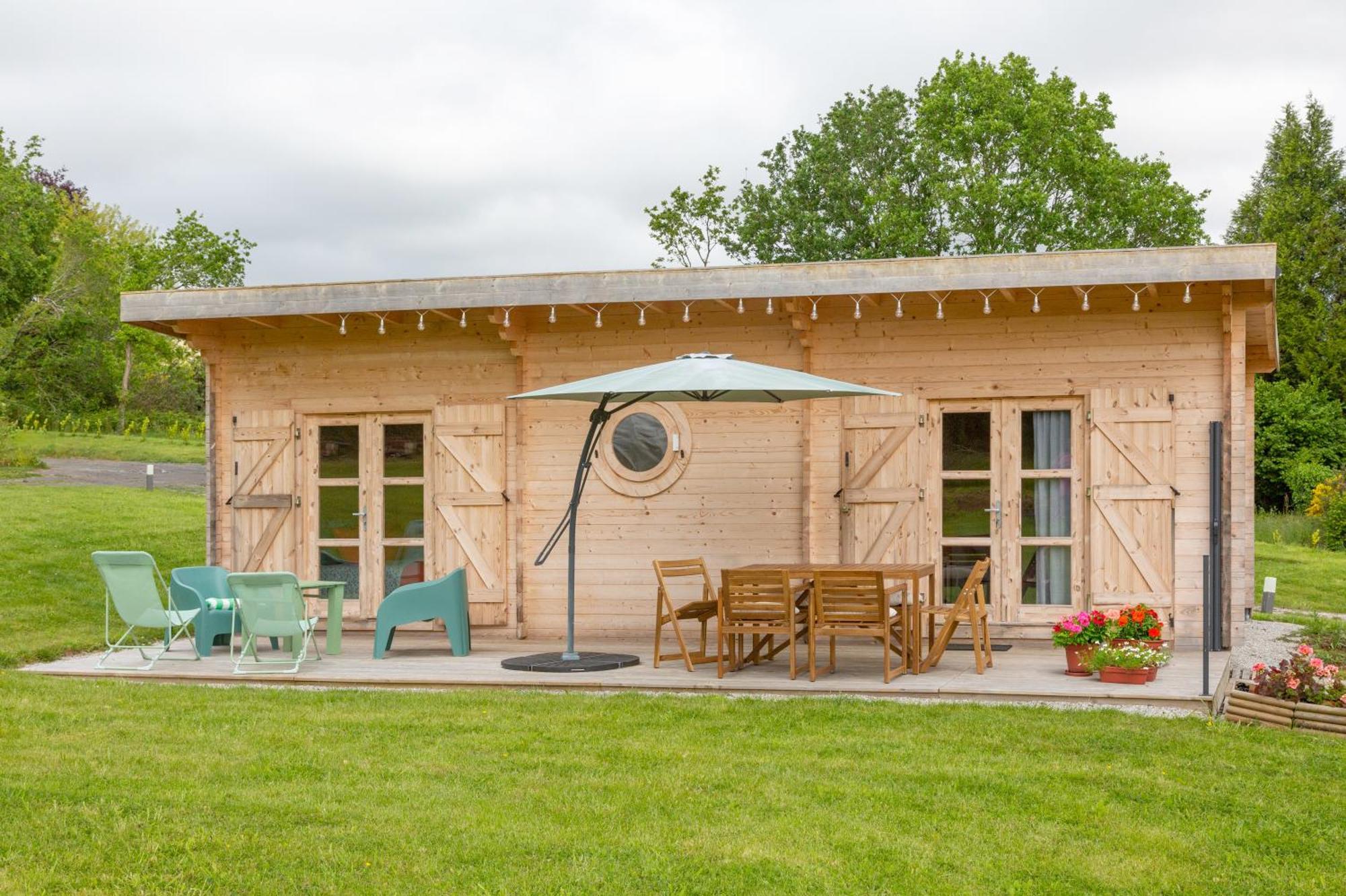 Chalet 4 Pers Landeleau 2Kms Canal 외부 사진